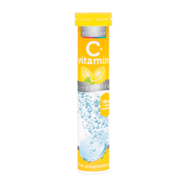 Vitaday C-vitamin 180 mg pezsgőtabletta 20x